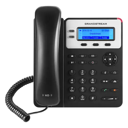 Grandstream Gxp1625: Teléfono Ip Con Poe, 2 Líneas Sip Y Pantalla Iluminada 1 Teléfono Ip Grandstream Gxp1625 De 2 Líneas Con Poe